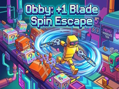 Cluiche Obby: +1 Blade Spin Escape