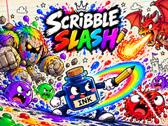 Cluiche Scribble Slash