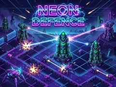 Cluiche Neon Defence