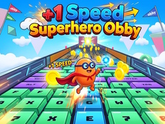 Cluiche +1 Speed Superhero Obby