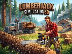 Cluiche Lumberjack Simulator 3D