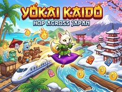 Cluiche Yokai Kaido - Hop Across Japan