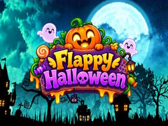 Cluiche Flappy Halloween 