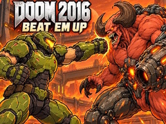 Cluiche Doom 2016 Beat Em Up