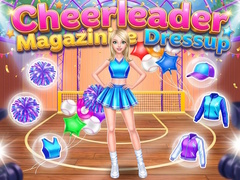 Cluiche Cheerleader Magazine Dressup