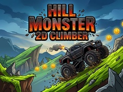Cluiche Hill Monster 2D Climber