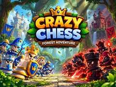 Cluiche Crazy Chess: Forest Adventure