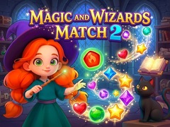 Cluiche Magic & Wizards Match 2