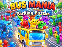 Cluiche Bus Mania: Parking Puzzle