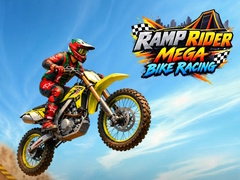 Cluiche Ramp Rider Mega Bike Racing