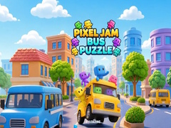 Cluiche Pixel Jam Bus Puzzle