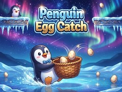 Cluiche Penguin Egg Catch