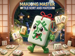 Cluiche Mahjong master tile sort and match