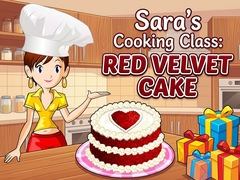 Cluiche Sara's Cooking Class: Red Velvet Cake
