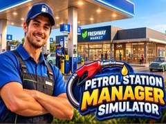 Cluiche Petrol Station Manager Simulator