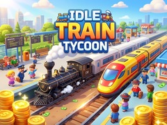 Cluiche Idle Train Empire Tycoon
