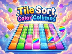 Cluiche Tile Sort: Color Columns