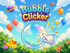 Cluiche Bubble Clicker