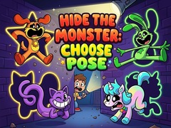 Cluiche Hide the Monster: Choose Pose