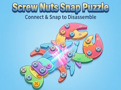 Cluiche Screw Nuts Snap Puzzle