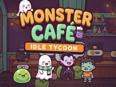 Cluiche Monster Café Idle Tycoon