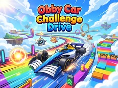 Cluiche Obby Car Challenge: Drive