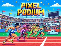 Cluiche Pixel Podium