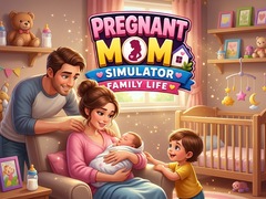 Cluiche Pregnant Mom Simulator Family Life