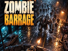 Cluiche Zombie Barrage