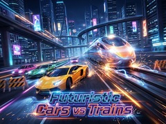 Cluiche Futuristic Cars vs Trains