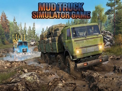 Cluiche Mud Truck Simulator Game