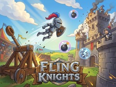 Cluiche Fling Knights