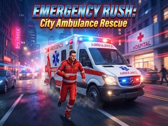 Cluiche Emergency Rush: City Ambulance Rescue