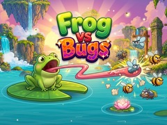 Cluiche Frog Vs Bugs
