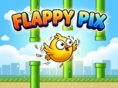 Cluiche Flappy Pix