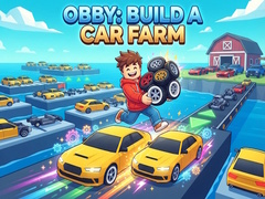 Cluiche Obby: Build a Car Farm