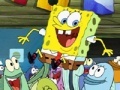 Cluiche Spongebob Find The Numbers