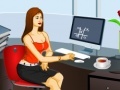 Cluiche Office Slacking: Anna in the Office