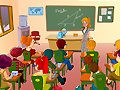 Cluiche Funny Classroom 3