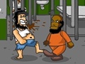 Cluiche Hobo Prison Brawl