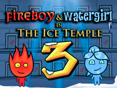 Cluiche Fireboy and Watergirl 3: The Ice Temple