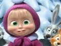 Cluiche Masha and the Bear Magic Puzzle