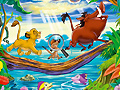 Cluiche Alphabets Lion King
