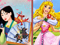 Cluiche Mulan And Aurora Similarities