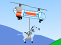 Cluiche Mayor and helicopter