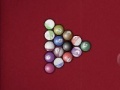 Cluiche Billiard straight
