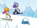 Cluiche Hi Hi Puppy Ami Yumi Snow Scooter