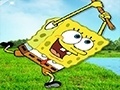 Cluiche SpongeBob Squarepants. Food Snatcher
