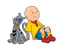 cluichí Caillou 