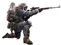 cluichí Sniper 